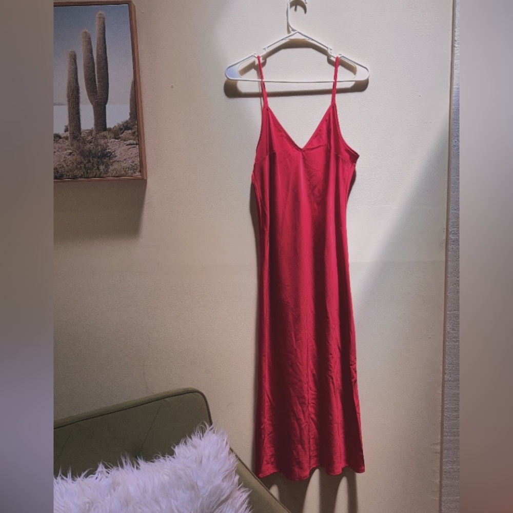Lana Satin Slip Dress 🌙🥀